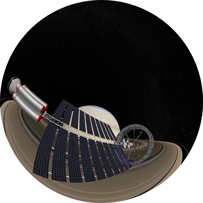 Photo: Fulldome windfarm 3k frame