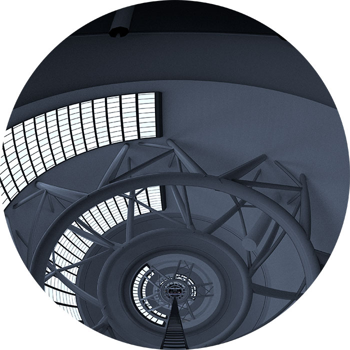 Photo: Fulldome windfarm 3k frame